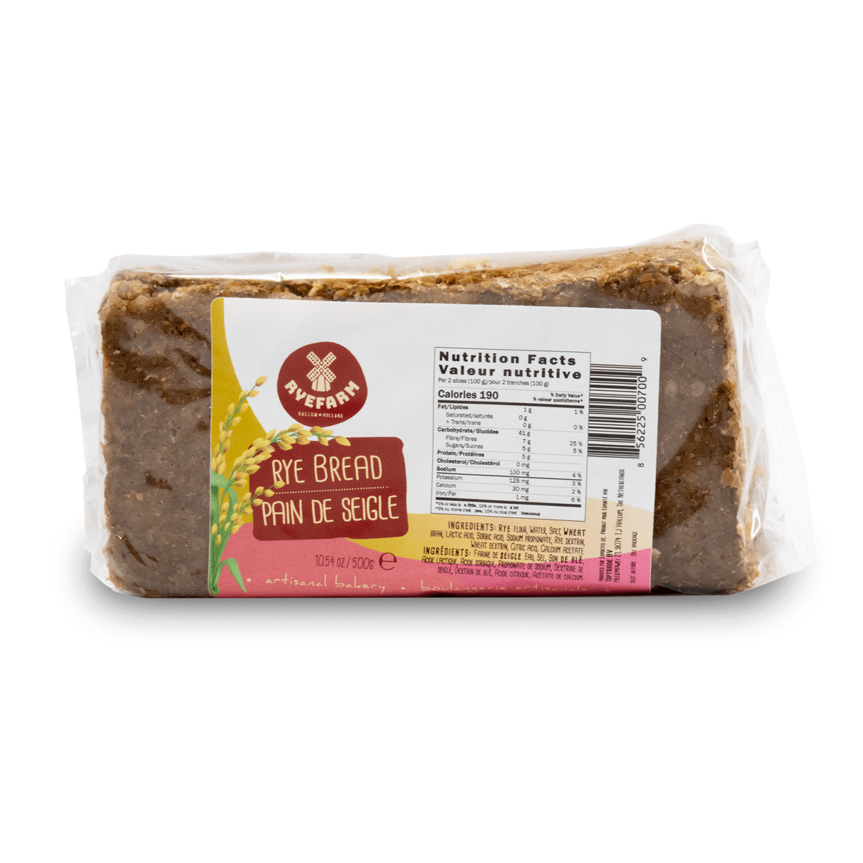 Rye Farm Roggebrood-500g … Holland Store – Toronto