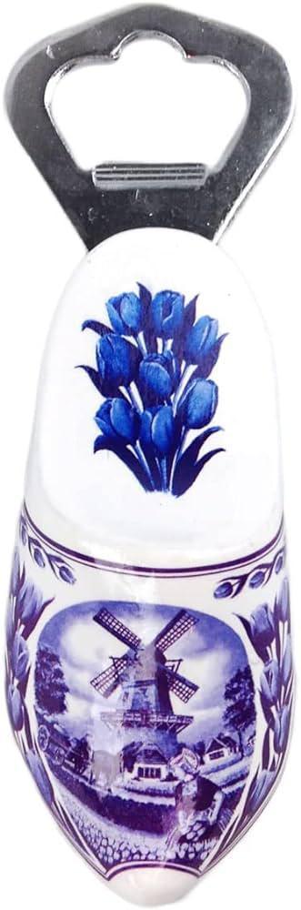 Wooden Shoe Bottle Opener - White