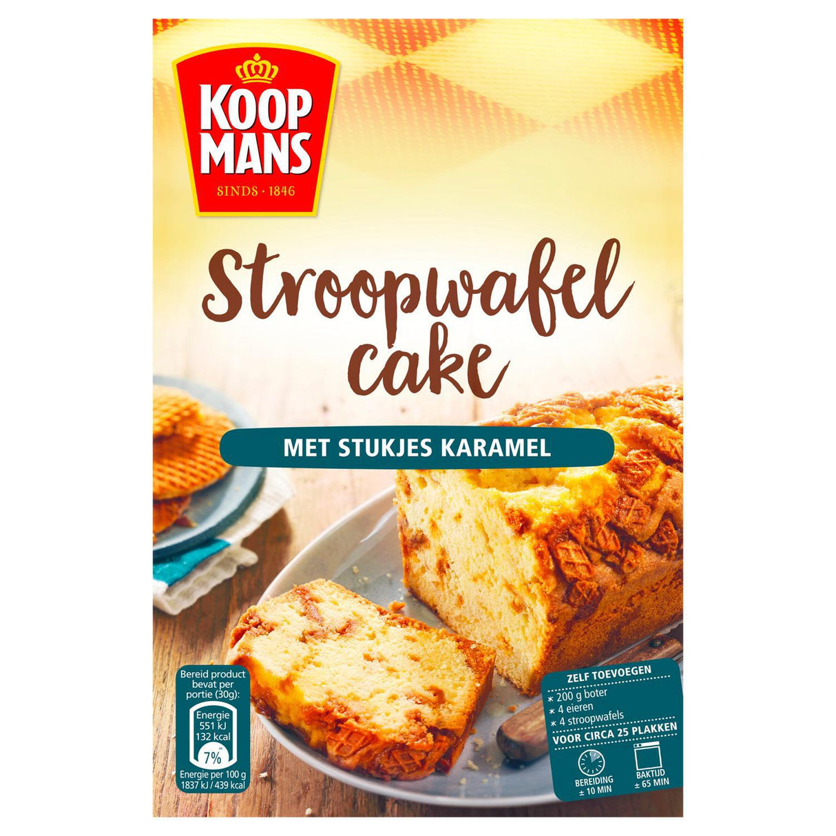 Koopmans mix voor Stroopwafel Cake-400g