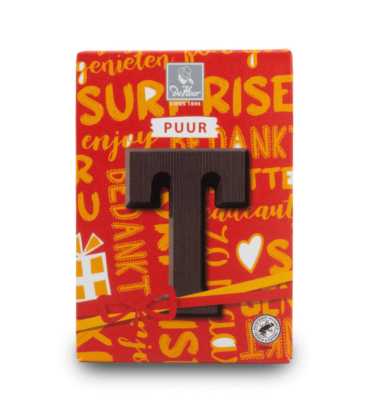 De Heer Dark Chocolate Letter-T ... Holland Store - Toronto