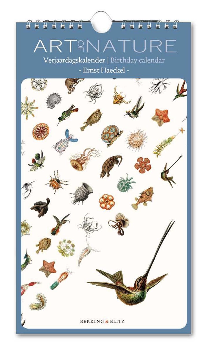 Kalender - Ernst Haeckel -- Kunst van de Natuur