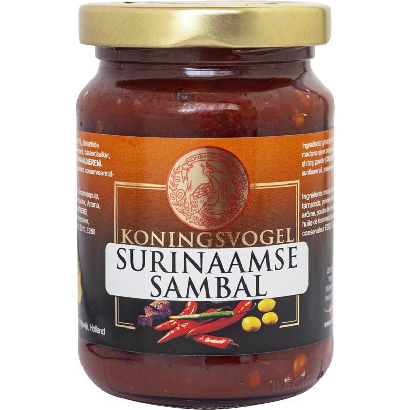 Koningsvogel Surinaamse Sambal-200g