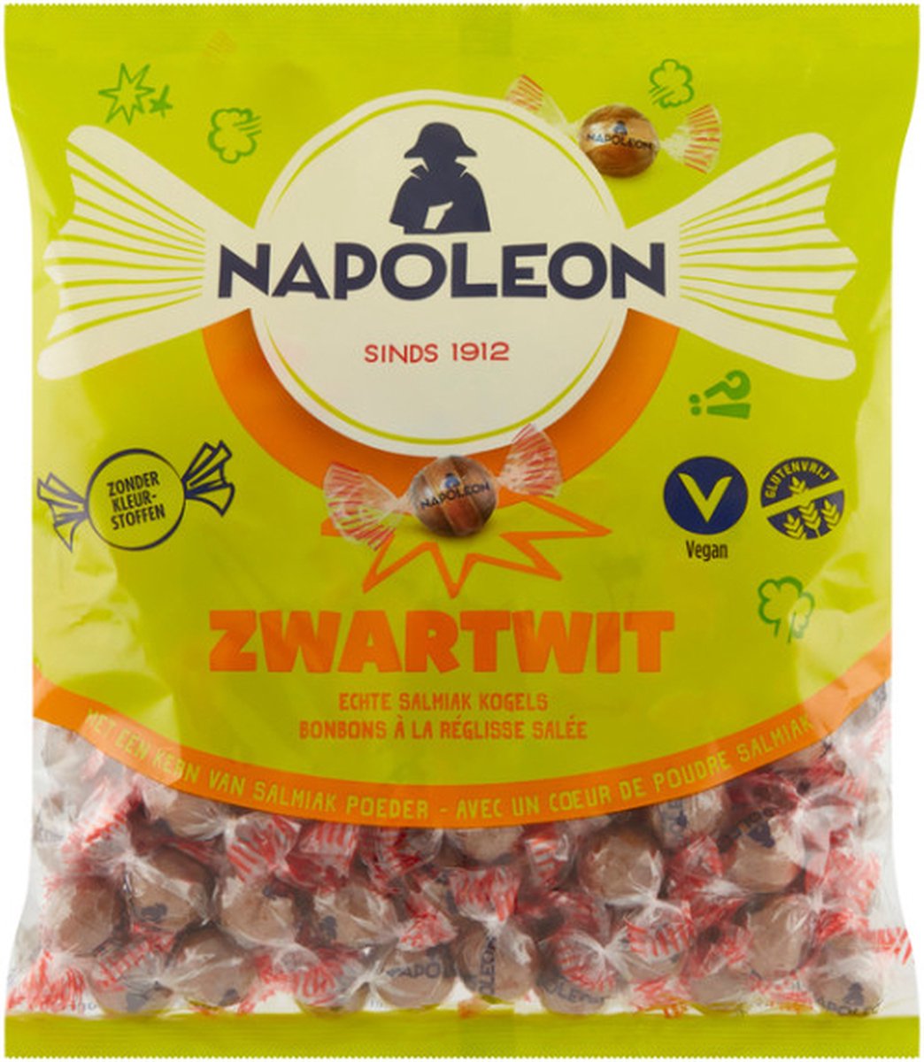 Napoleon Zwart Wit Kogels