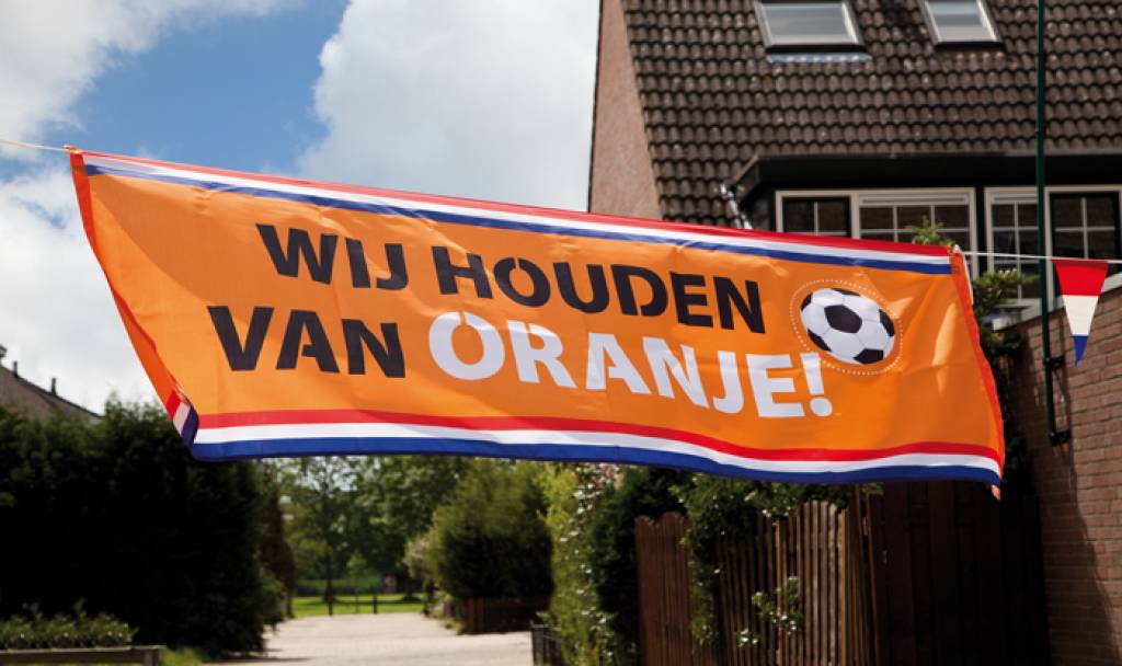 Flag/Banner - Wij Houden van Oranje