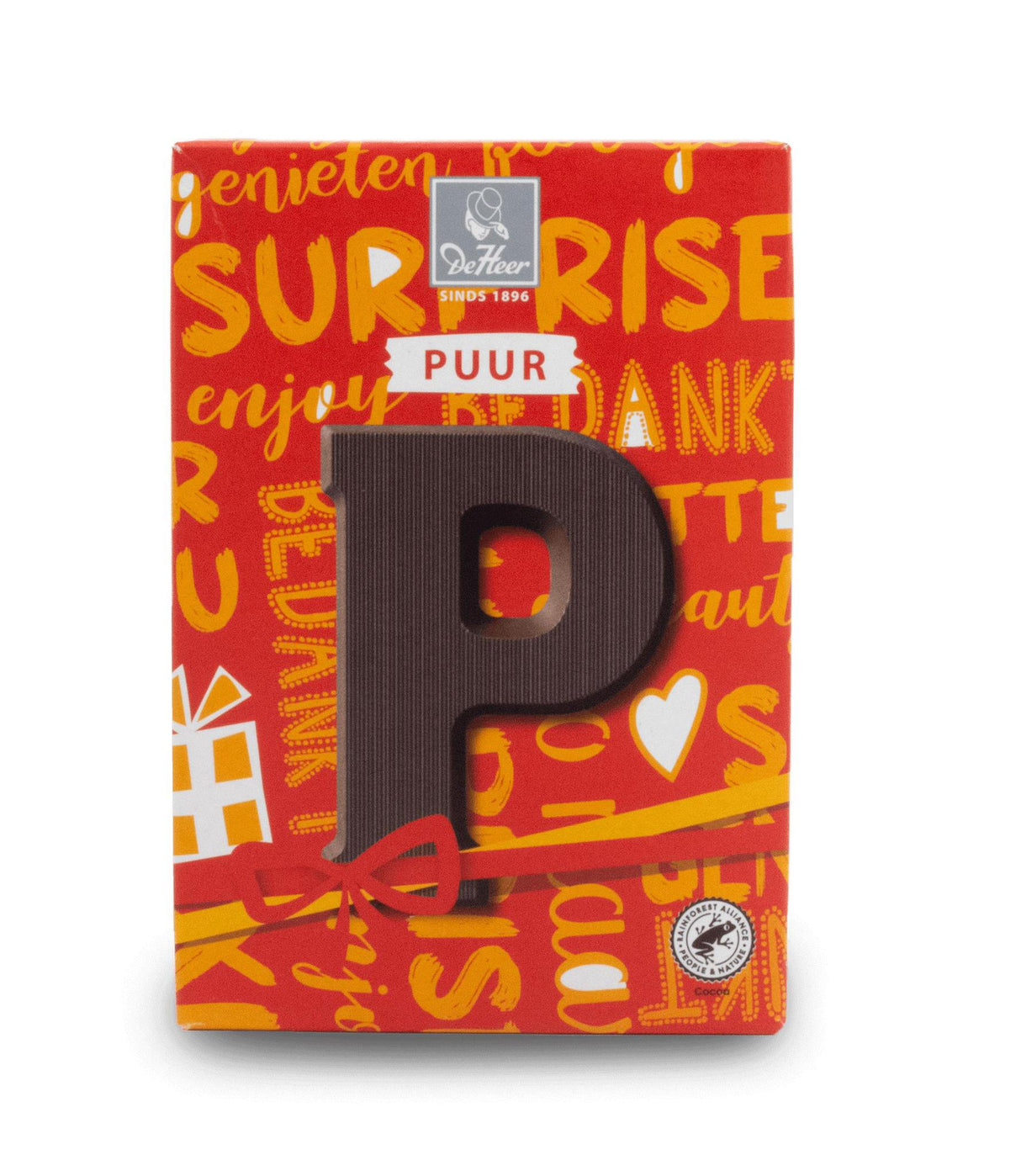 De Heer Dark Chocolate Letter-P ... Holland Store - Toronto