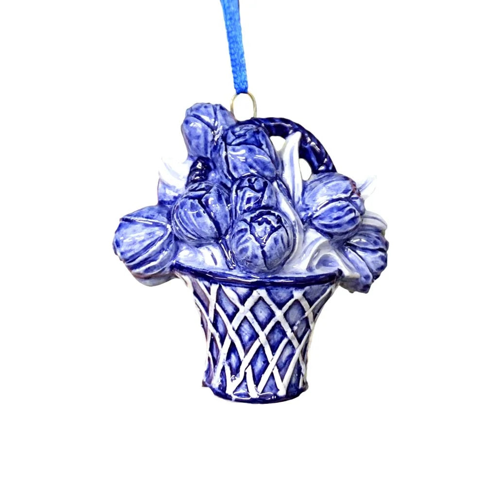 DB Ornament-Flowers in Basket