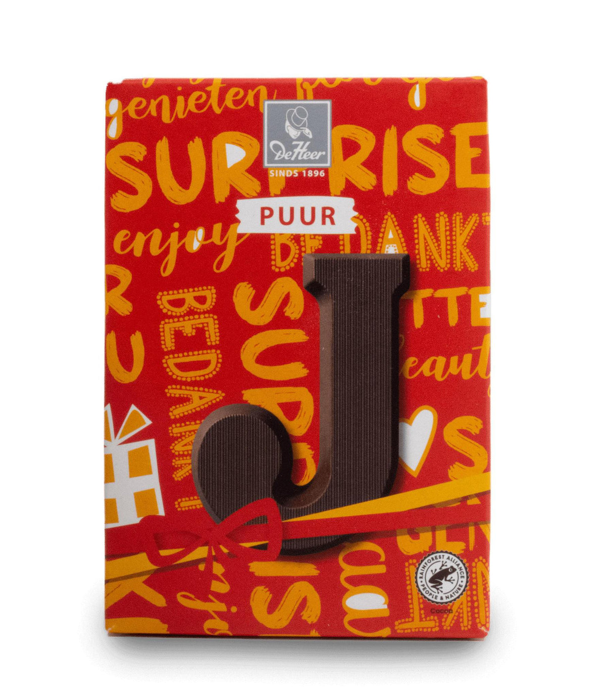 De Heer Dark Chocolate Letter-J ... Holland Store - Toronto