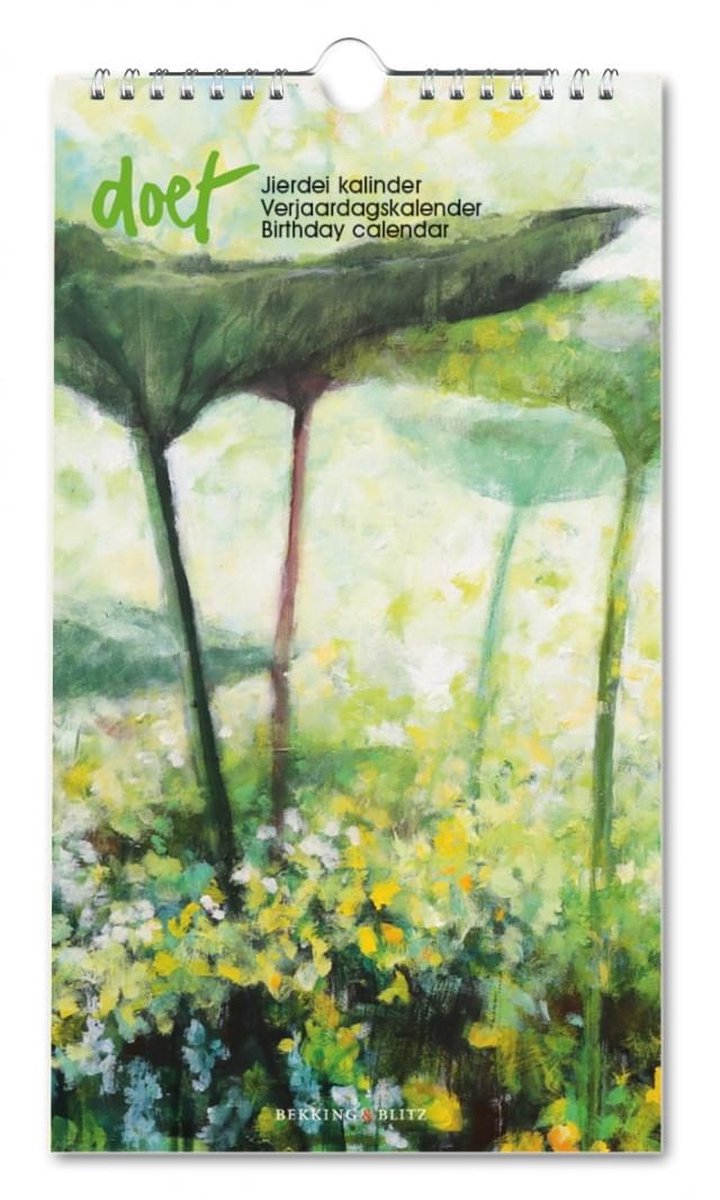 Kalender - Doet Boersma -- Bloemen