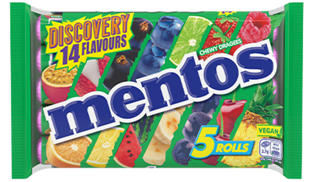 Mentos Découverte-5-pack-187.5g