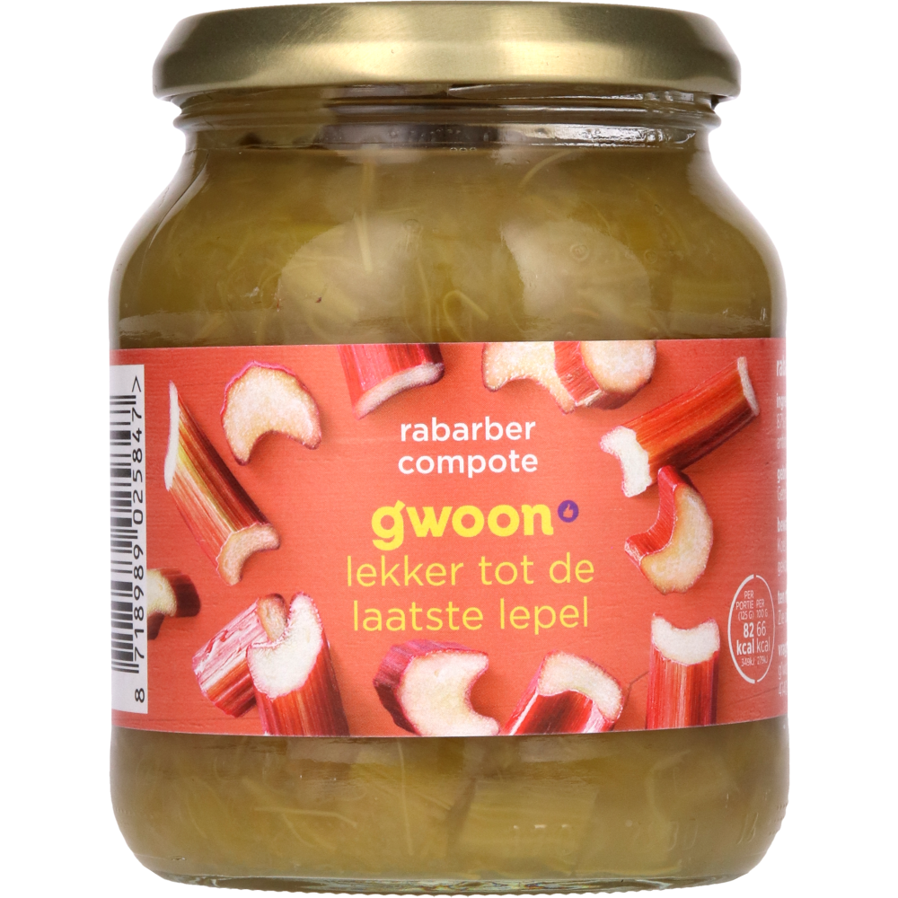 Gwoon Rabarbercompote