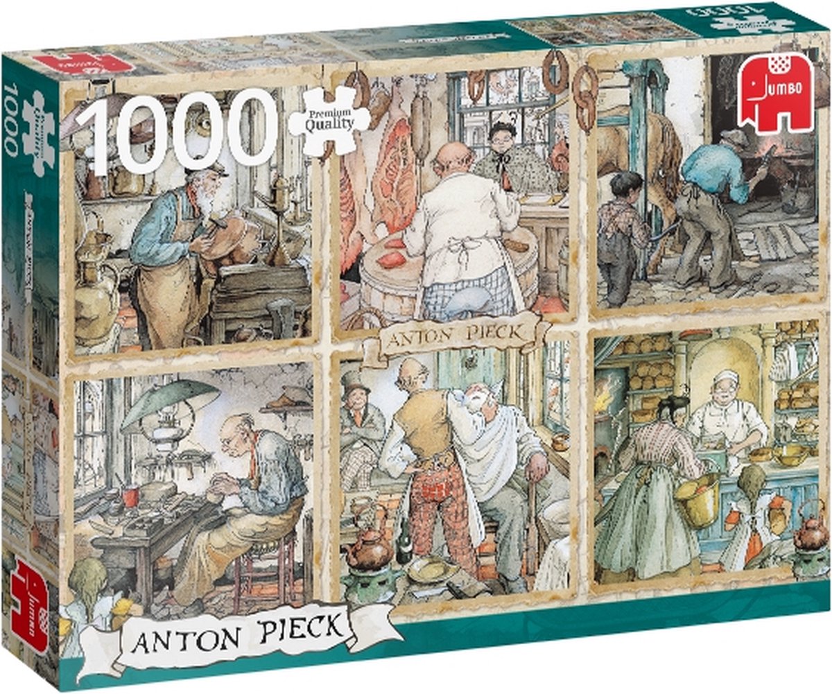 Jumbo Puzzle - Anton Pieck - Craftsmanship