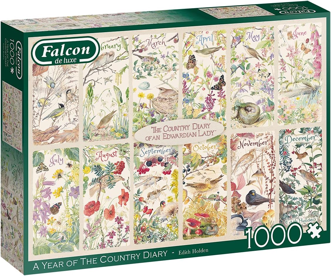 Falcon Puzzle - A Year of The Country Diary