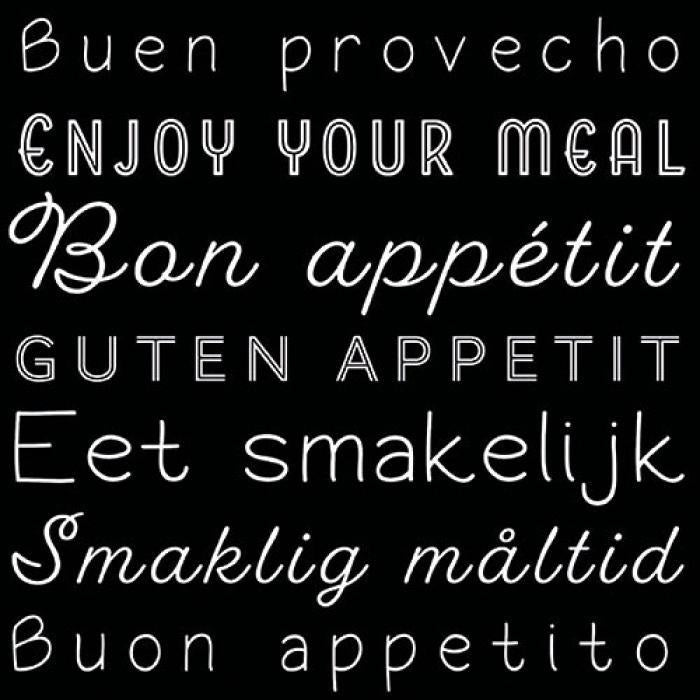 Ambiente Napkins - Enjoy Your Meal ... Holland Store - Toronto