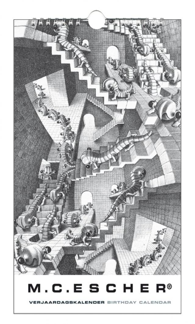 Kalender - MC Escher -- Huis van de Trappen