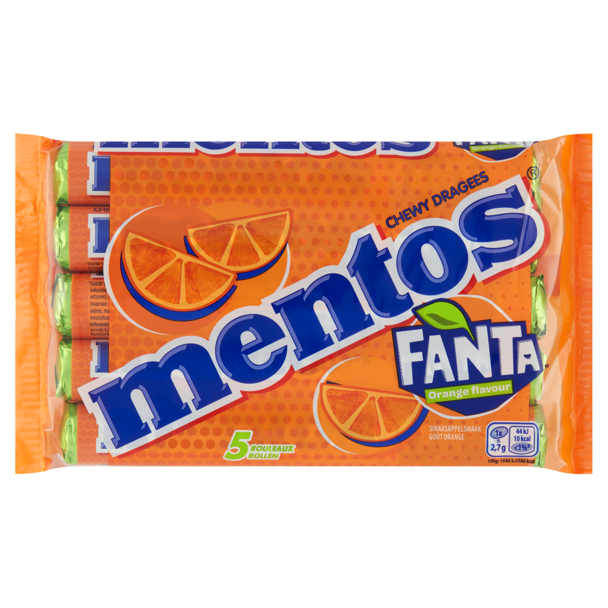 Mentos 5-pack - Fanta Orange
