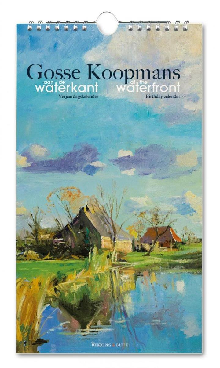 Kalender - Gosse Koopmans -- Aan de waterkant