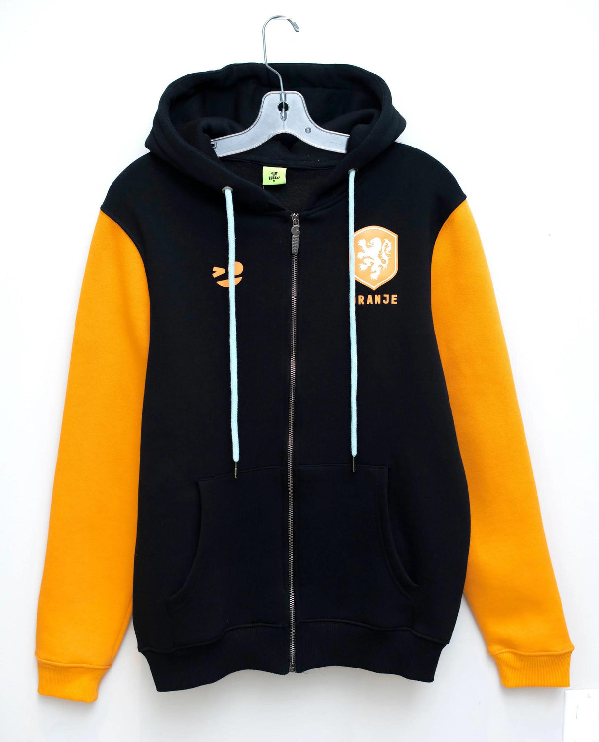 Zwarte Oranje Hoodie - XL