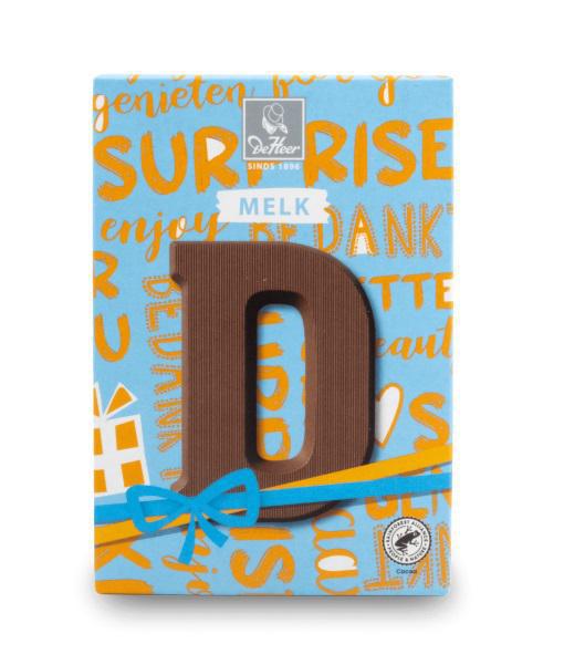 De Heer Milk Chocolate  Letter-D ... Holland Store - Toronto