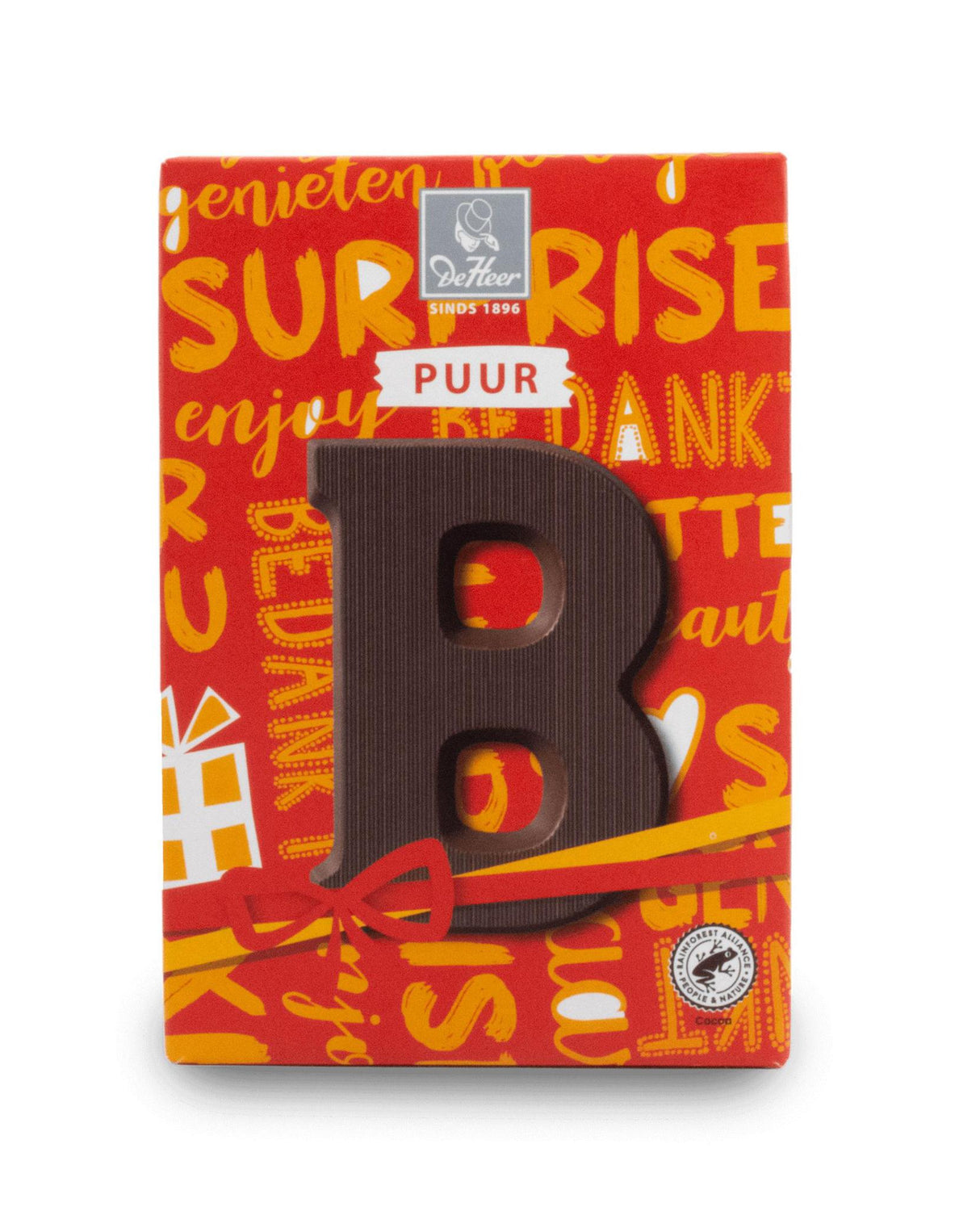 De Heer Dark Chocolate Letter-B ... Holland Store - Toronto