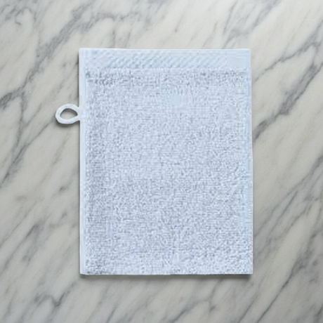 Alpha Washcloth - Light Blue