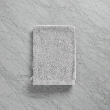 Alpha Washcloth - Light Grey