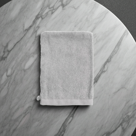 Alpha Washcloth - Light Grey