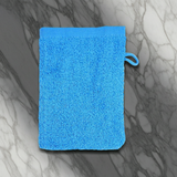 Alpha Washcloth - Turquoise Blue
