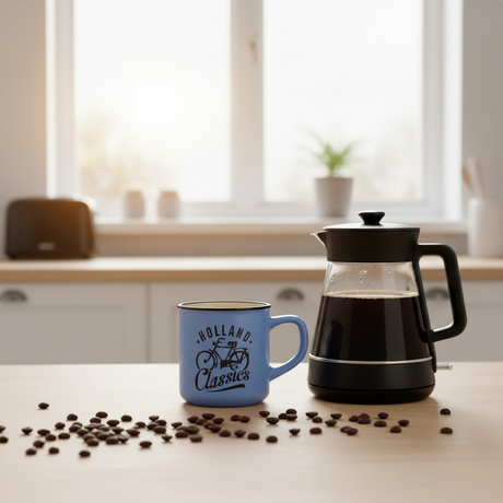 Amsterdam Camping Mug - Blue