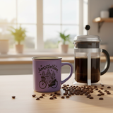 Amsterdam Camping Mug - Purple
