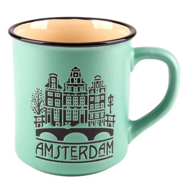 Amsterdam Camping Mug - Green