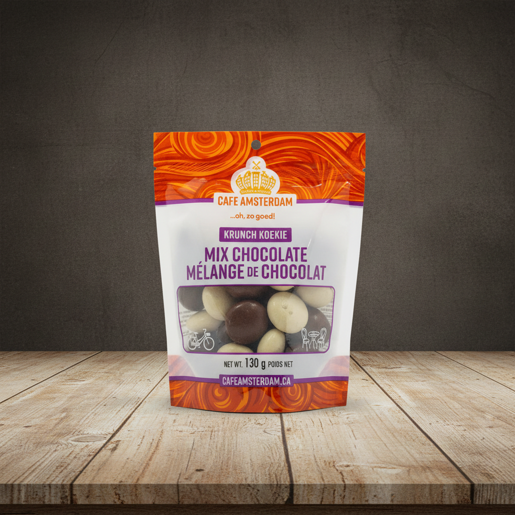 Cafe Amsterdam Crunch Koekie-Mix Chocolate-130g