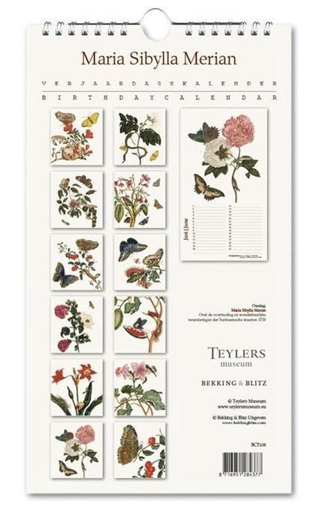 Calendar - Maria Sibylla Meriam