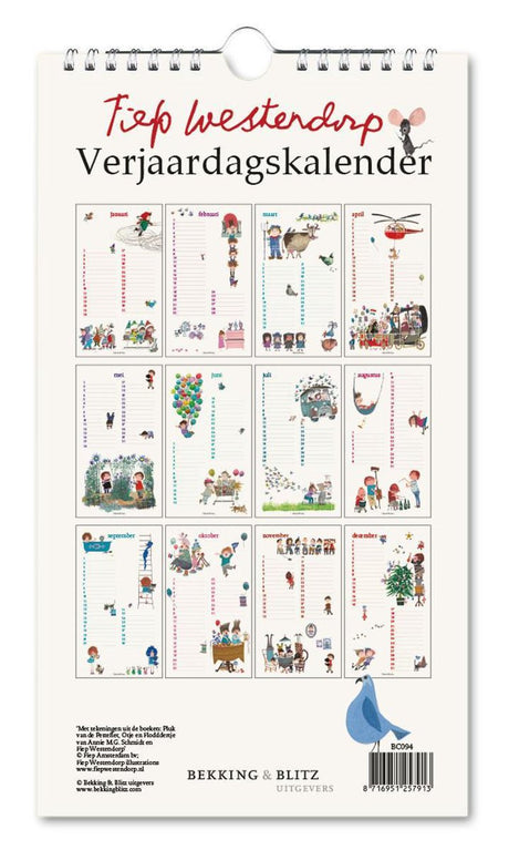 Calendar - Fiep Westendorp -- Pluk van de Pettenflet