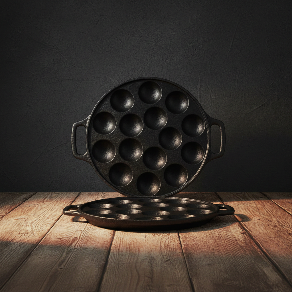 Cast Iron Poffertjes Pan