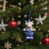 DB Ornament-Reindeer with Gold