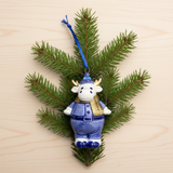 DB Ornament-Reindeer with Gold