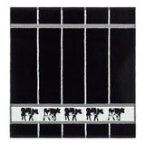 DDDDD Towel-Cow Black