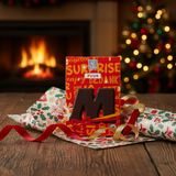 De Heer Dark Chocolate Letter-M