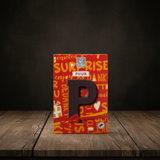 De Heer Dark Chocolate Letter-P
