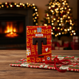 De Heer Dark Chocolate Letter-T