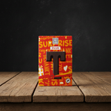 De Heer Dark Chocolate Letter-T