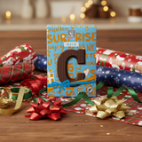 De Heer Milk Chocolate  Letter-C