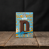 De Heer Milk Chocolate  Letter-D