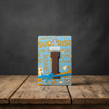 De Heer Chocolat au Lait Lettre-I
