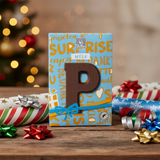 De Heer Milk Chocolate  Letter-P