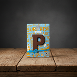 De Heer Milk Chocolate  Letter-P