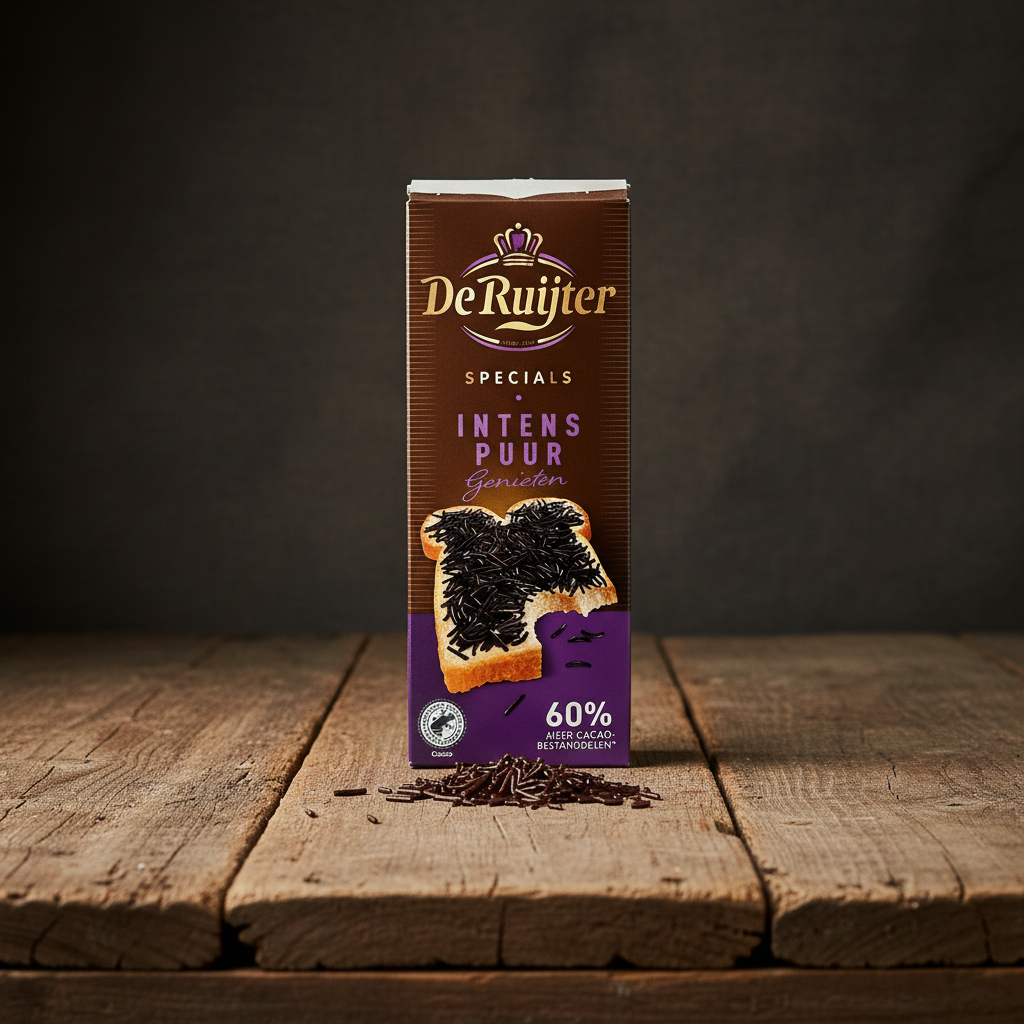 De Ruijter Specials 60% Intens Puur Hagel-200g