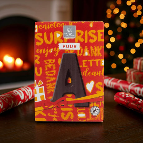 De Heer Dark Chocolate Letter - A 2 --- Holland Store - Toronto