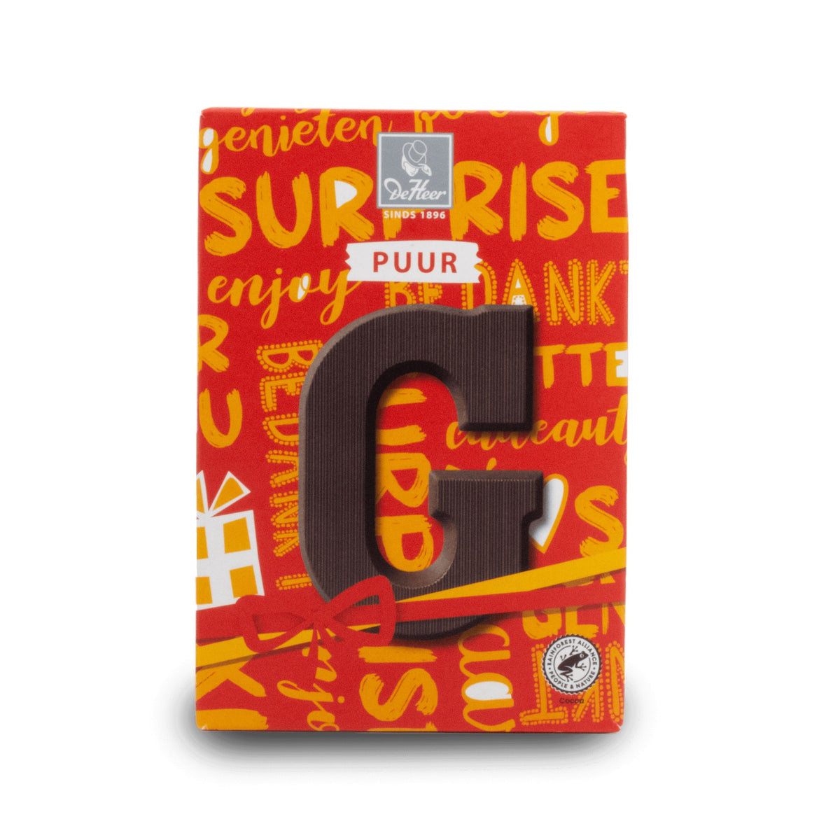 De Heer Puur Chocoladeletter G --- Holland Store - Toronto