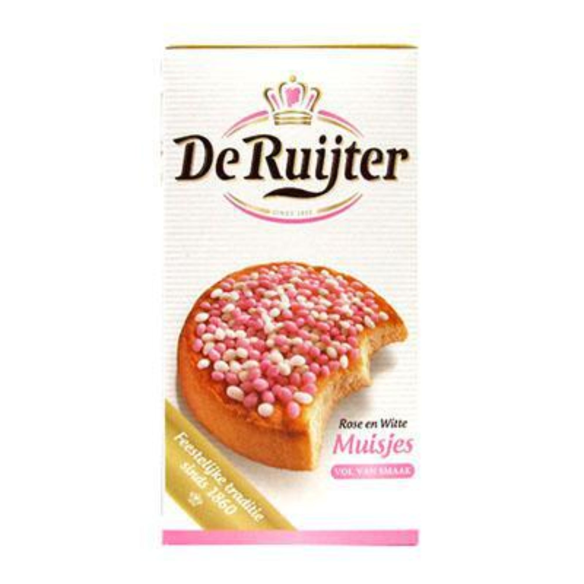 De Ruijter Pink and White Mice Aniseeds - 330g